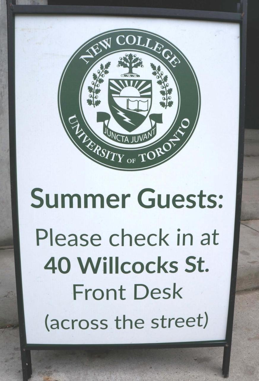 University Of Toronto-New College Residence-45 Willcocks Residence Luaran gambar